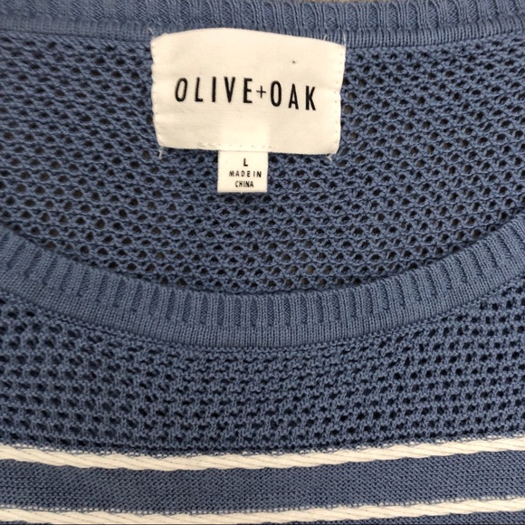 Olive + Oak Knit Stripe Sweater (Stitchfix) - Picture 3 of 5